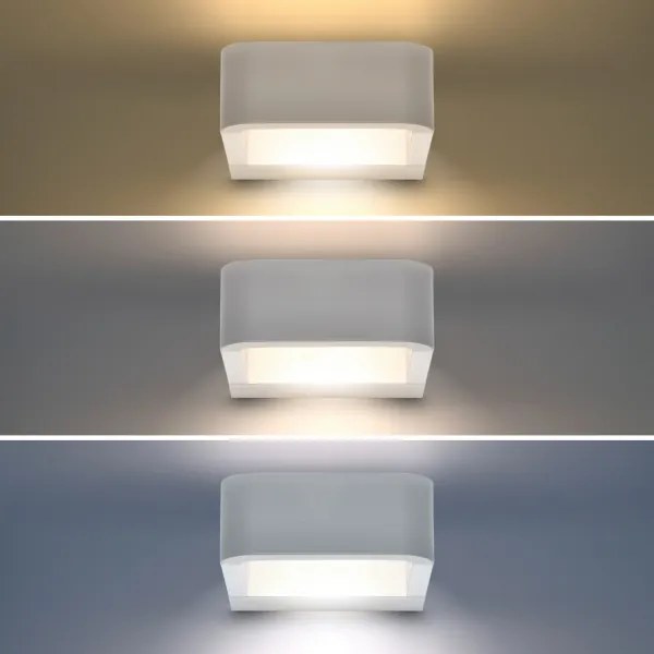 Brilagi - LED Kültéri fali lámpa BARI LED/7W/230V fehér IP54