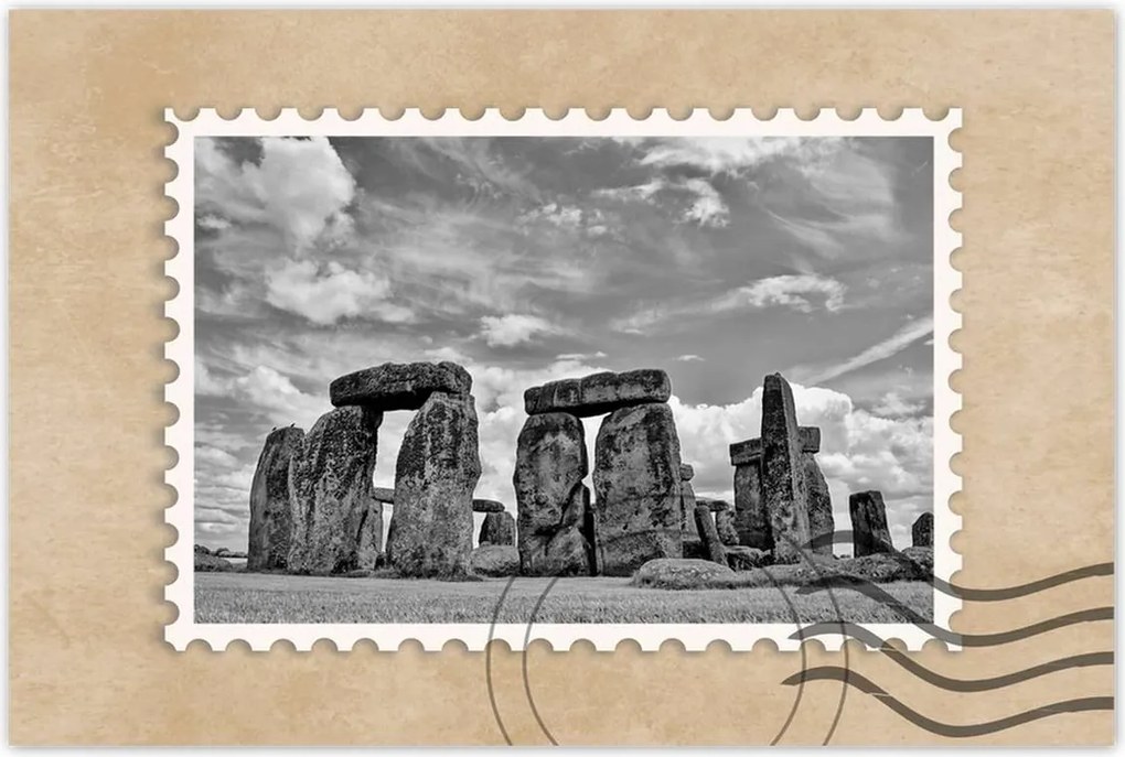 Poszterek 60x40 Stonehenge Kilátás