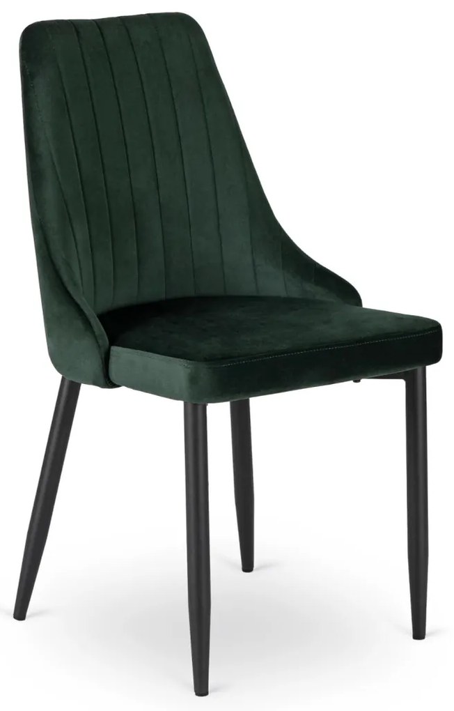 Zöld Bársony Étkezőszék. BARI