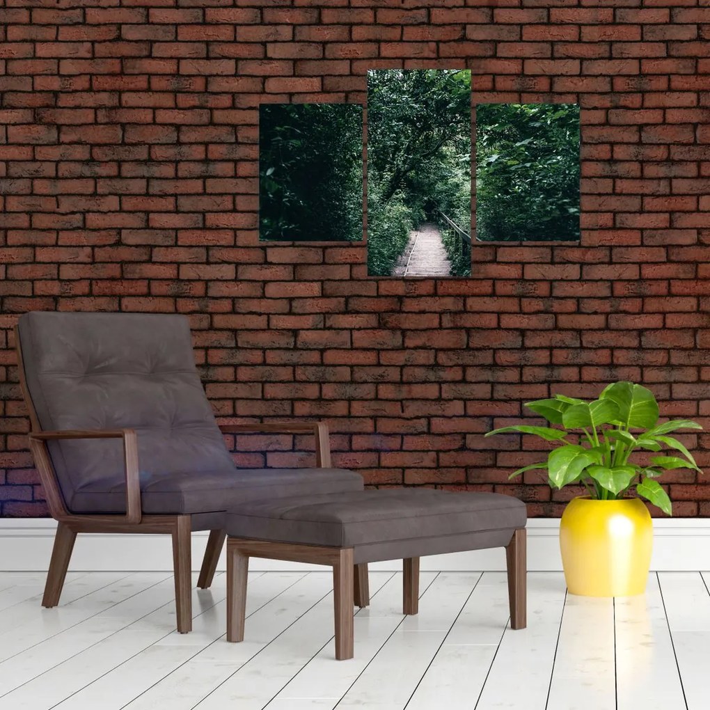 Kép - Az erdőn át vezető út (90x60 cm)