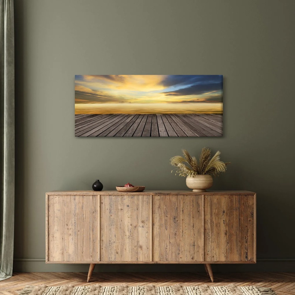 Kép - Kilátással rendelkező móló (120x50 cm)