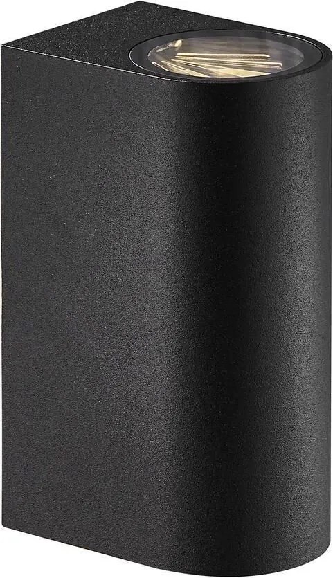 NORDLUX 84971003 ASBOL Modern Kültéri Fali Lámpa Fekete LED IP44
