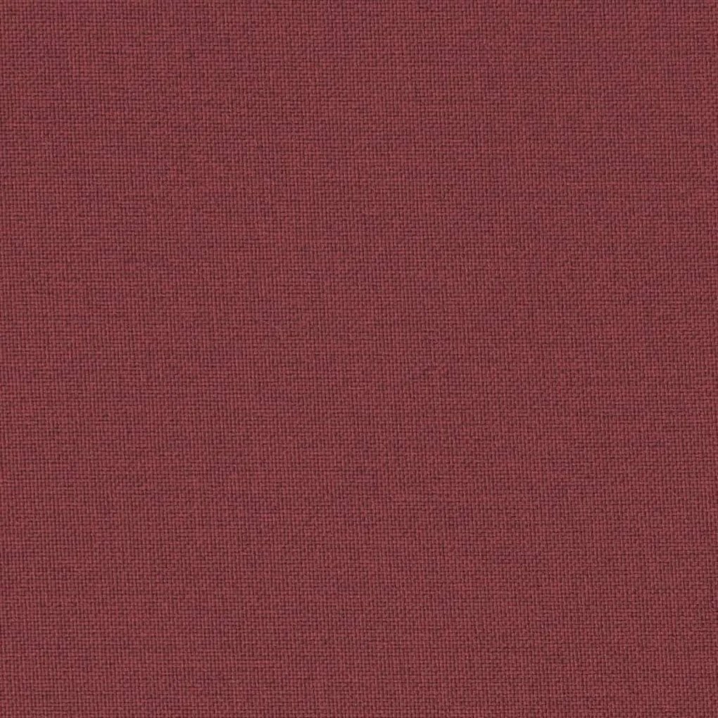 2 db melange bordó szövet kerti padpárna 200 x 50 x 7 cm