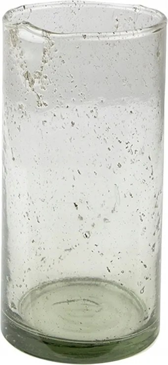 Sandy átlátszó felfújható üveg váza 10x20 cm