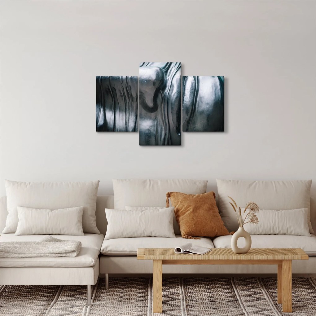 Kép - Acél arc (90x60 cm)