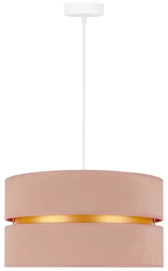 Duolla - Csillár zsinóron DUO 1xE27/15W/230V átm. 40 cm bézs