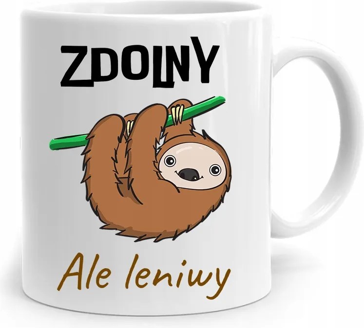 Bögre Ajándék Vicces Tehetséges De Lusta nyomott mintával