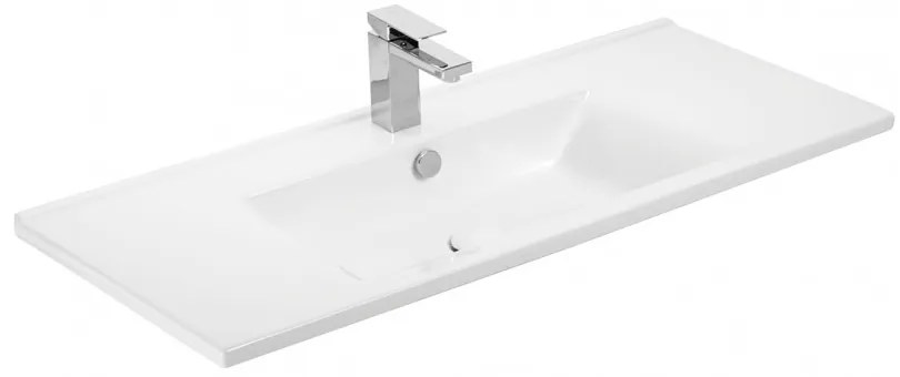 TMP VIVA 100 fali fürdőszobabútor - Sanovit ATRIA 9100 porcelán mosdóval - 100 x 45,5 cm