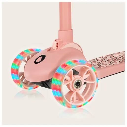 Lionelo - Gyermek roller 2in1 FRANKY rózsaszín