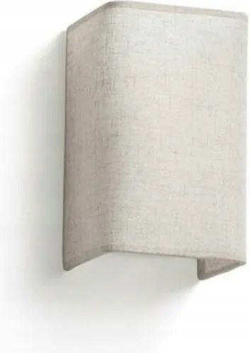 Faro Otton Rct fali lámpa függőleges, vászonernyő, szürke