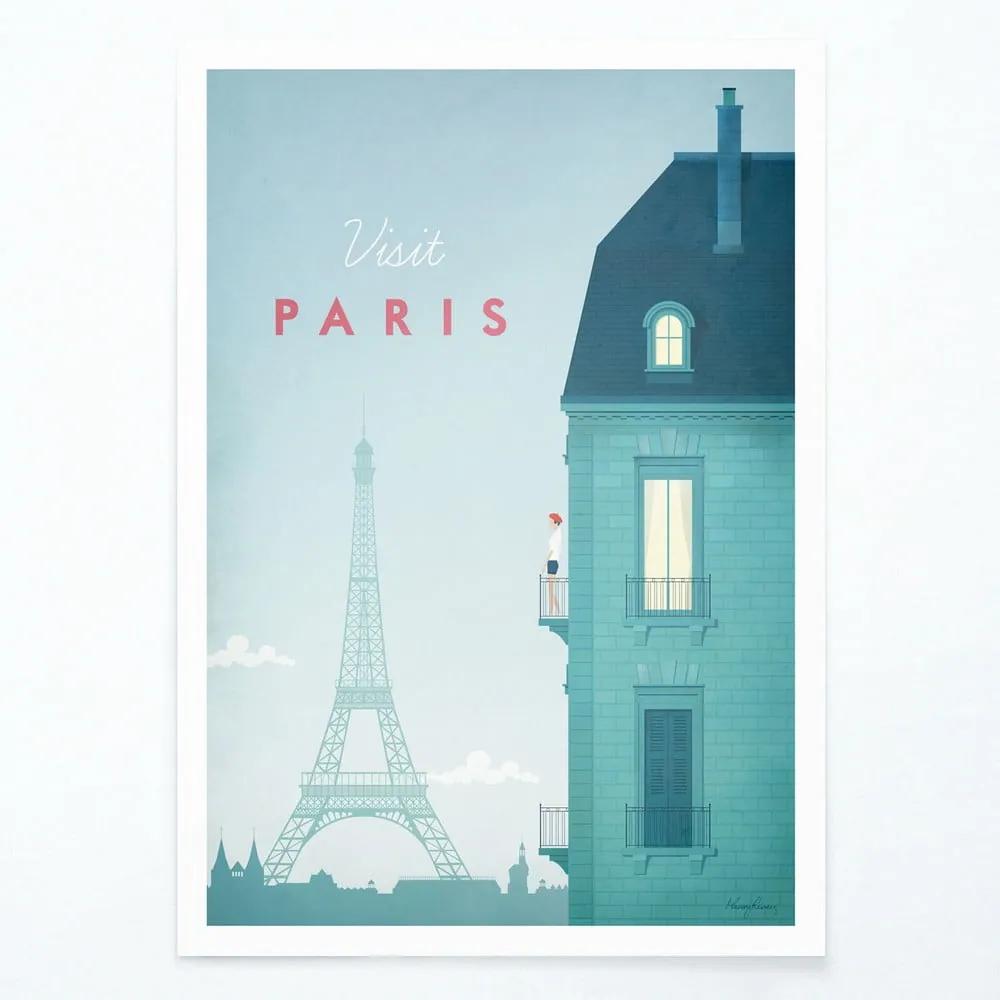 Paris poszter, A3 - Travelposter