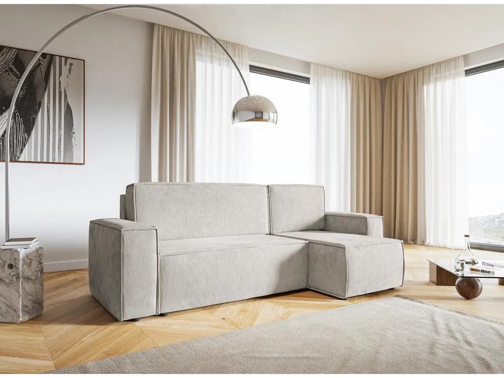 Sarokkanapé Copenhagen L (homok + fekete). 1098887