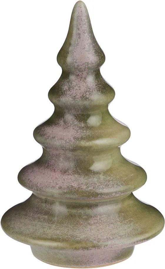 SYLVAN SPIRIT kerámia fenyő 11cm zöld