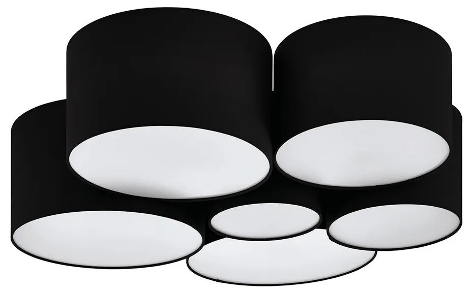 Eglo 99509 - Mennyezeti lámpa PASTORE 6xE27/40W/230V