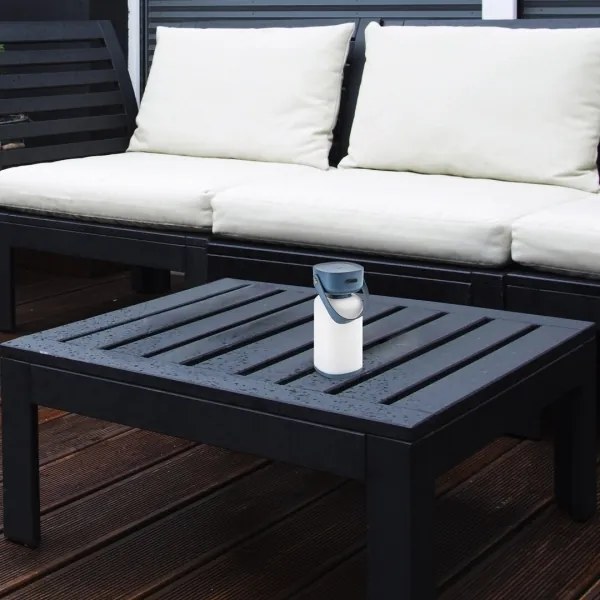 Rabalux 77145-LED Dimmelhető újratölthető érintős kültéri asztali lámpa FUNES LED/3W/5V IP44 kék