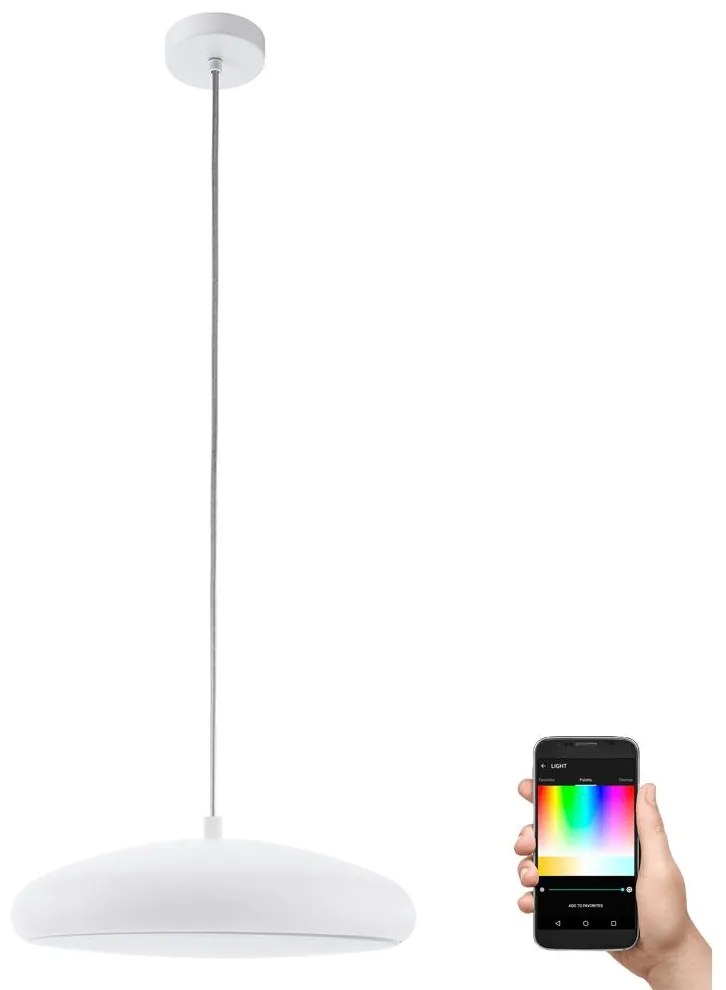 Eglo Eglo 98046 - LED RGB Szabályozható csillár zsinóron RIODEVA-C LED/27W/230V EG98046