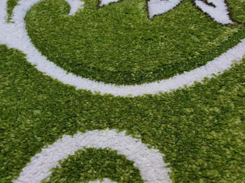 Mirinda Indamintás modern szőnyeg Zöld