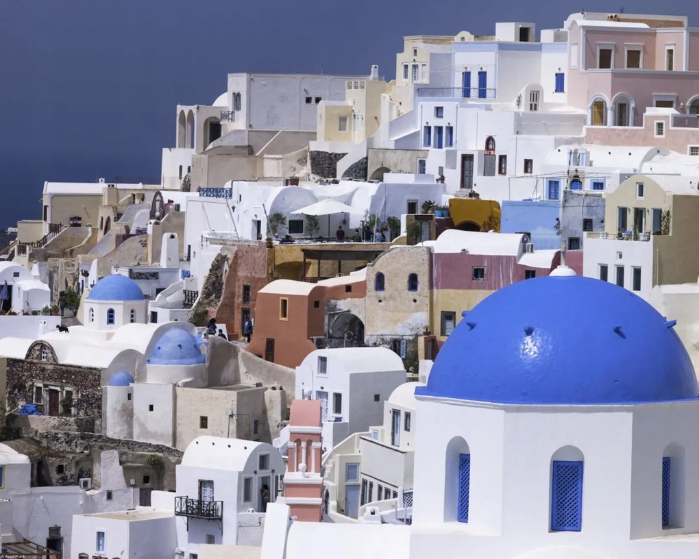 Poszter 50x40cm Görögország, Assaf Frank