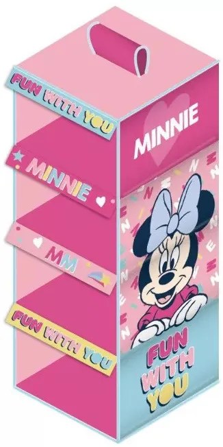 Disney Minnie függő szekrényrendező 4 részes