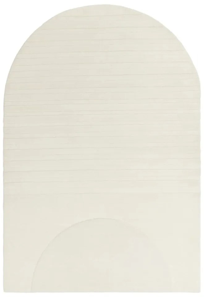 Fehér gyapjú szőnyeg 160x230 cm Olsen – Asiatic Carpets