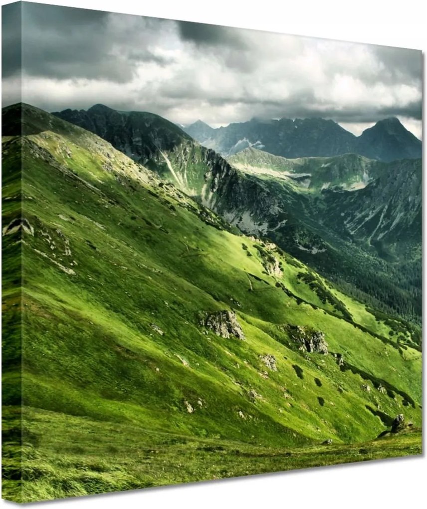 Vászonkép 60x60 Tátra Lengyel hegyek Kilátás