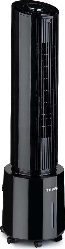 Klarstein Waterfall, léghűtő, 45 W, 4 liter, 2 hűtőakkumulátor, hordozható
