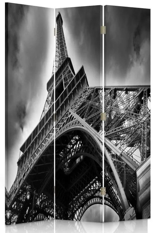 Gario Paraván Az Eiffel-torony a béka szemszögébol Méret: 110 x 170 cm, Kivitelezés: Klasszikus paraván
