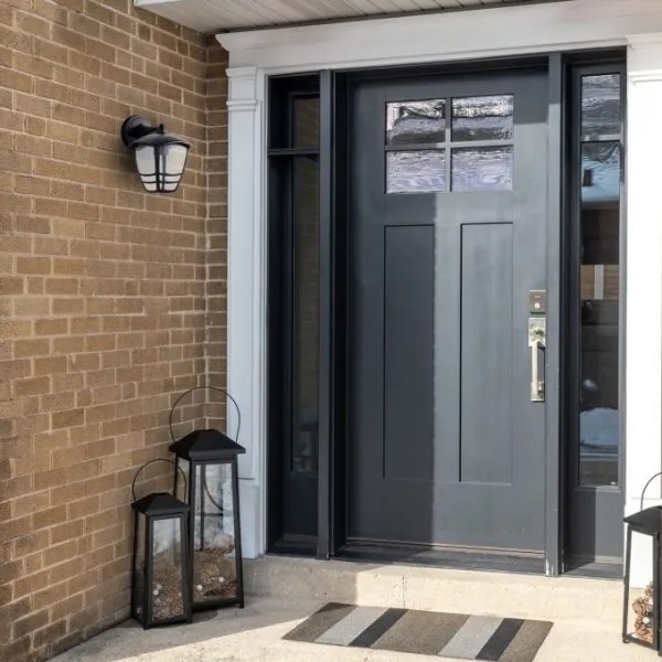 Kültéri fali lámpa TEVIO KD 1xE27/60W/230V IP54 fekete