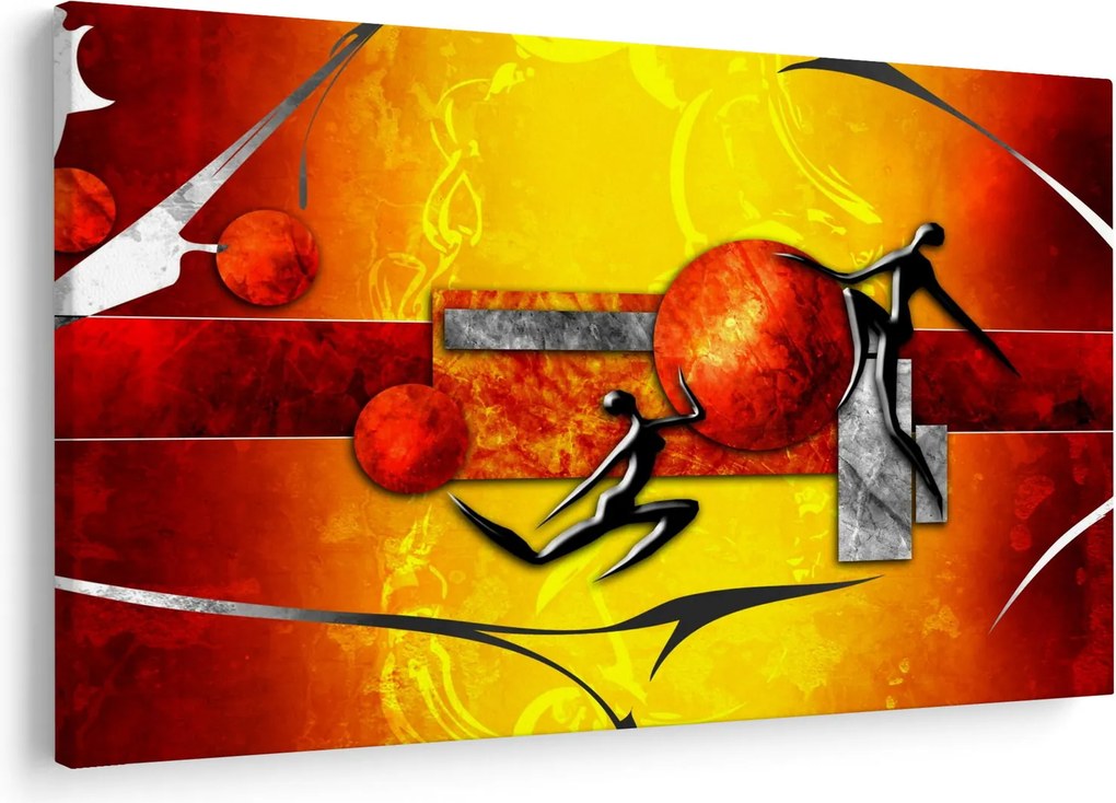 Kép - Az emberiség festménye (90x60 cm)