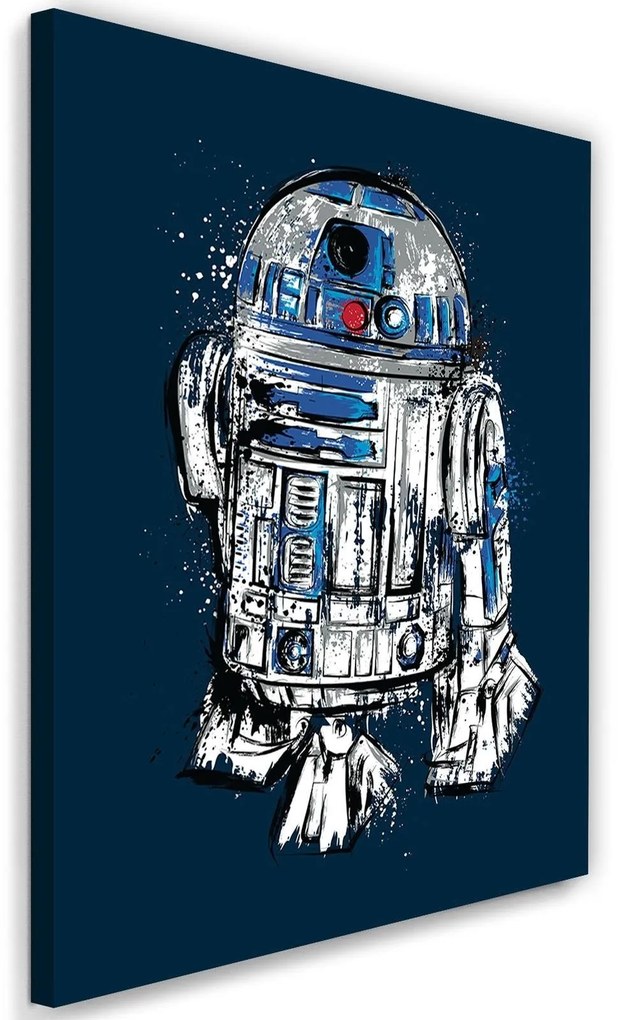 Gario Vászonkép Star Wars, android R2D2 - Dr.Monekers Méret: 40 x 60 cm