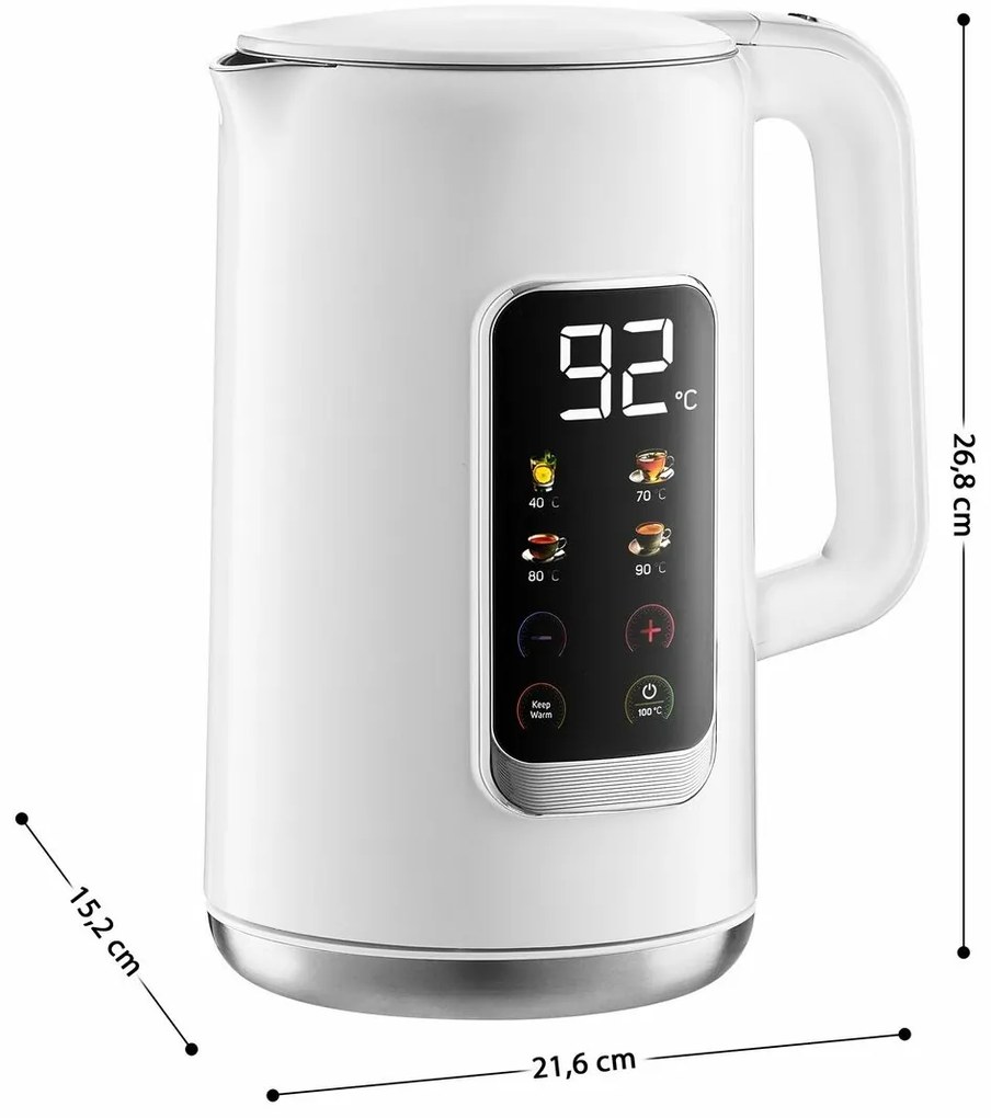 Sencor SWK 0950WH vízforraló, fehér