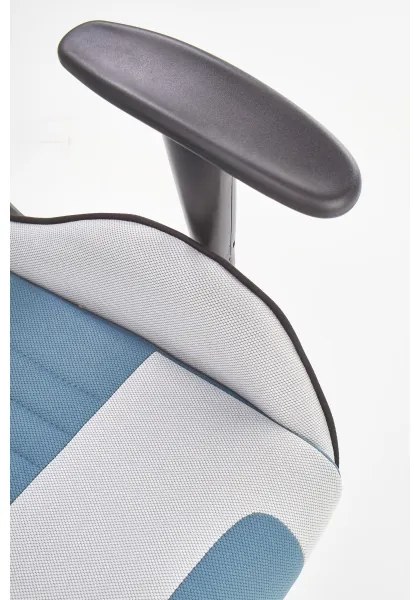 KODA irodai szék világosszürke/kék