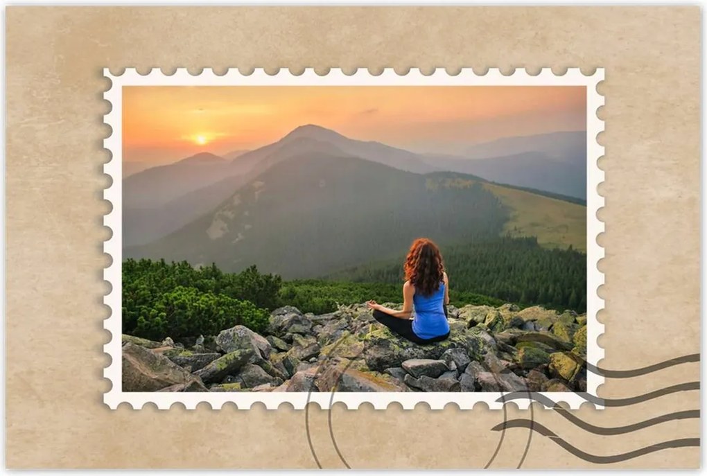 Poszterek 90x60 Elmélkedések a hegyekben