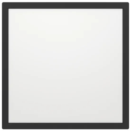 Eglo 901467-LED RGBW Dimmelhető fürdőszobai lámpa ROVITO-Z 17,6W/230V 39x39cm IP44 fekete