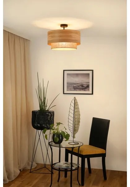 Brilagi - Montana Boho mennyezeti lámpa 1xE27/15W/230V, 45 cm, barna