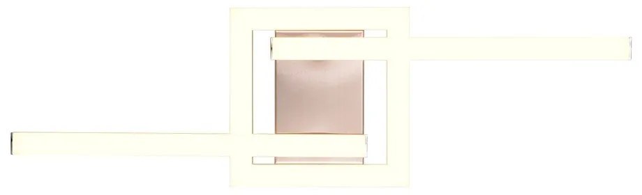 Szürke LED mennyezeti lámpa 16x54 cm Viale – Trio