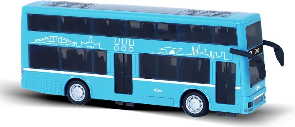 RAPPA Emeletes autóbusz - doubledecker - DPO Ostrava - 19 cm