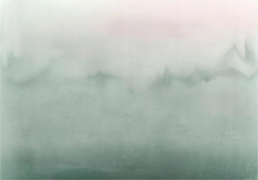 Vinyl Tapéta Flizelin Zöld Szürke Absztrakt Színátmenetes 368x254