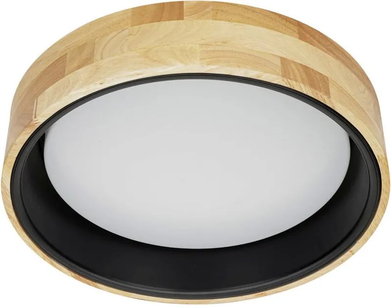 ITALUX PLF4350-20WWDBK4K CAMPELO Kerek Mennyezeti Lámpa Fehér, Fekete, Faipari LED IP20