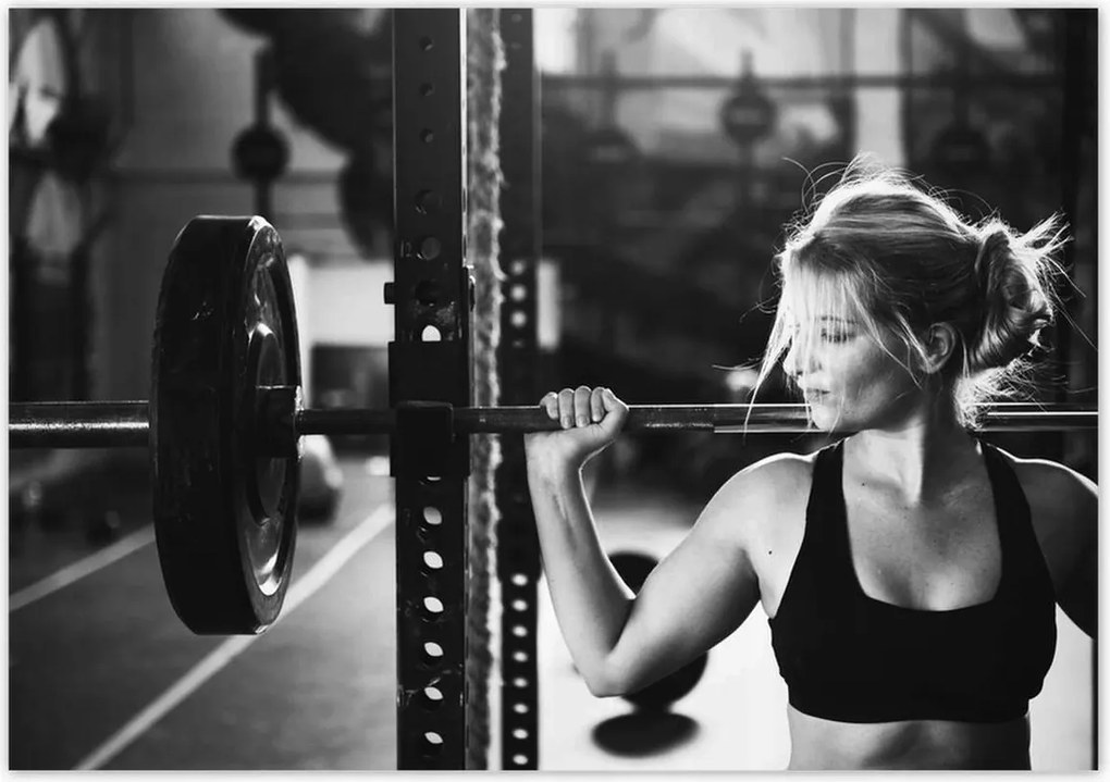 Poszterek 100x70 Edzőterem Edzés Teljesítmény