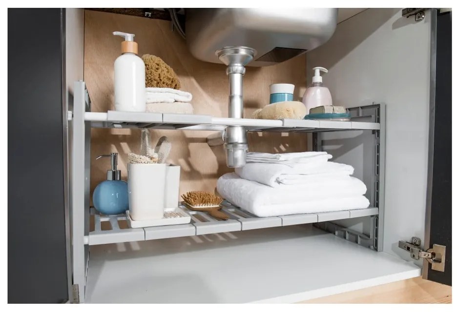 Expandable Shelf mosogató alatti polc, állítható szélességgel - Compactor