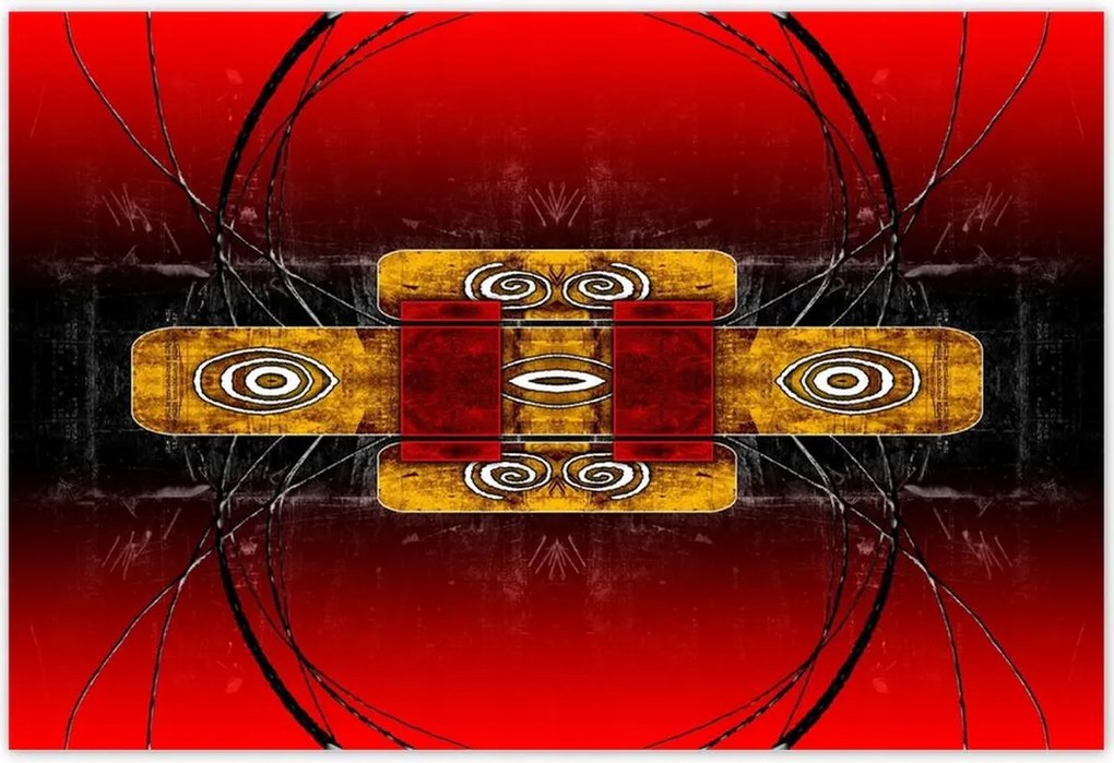 Poszterek 200x135 Kör alakú fantázia