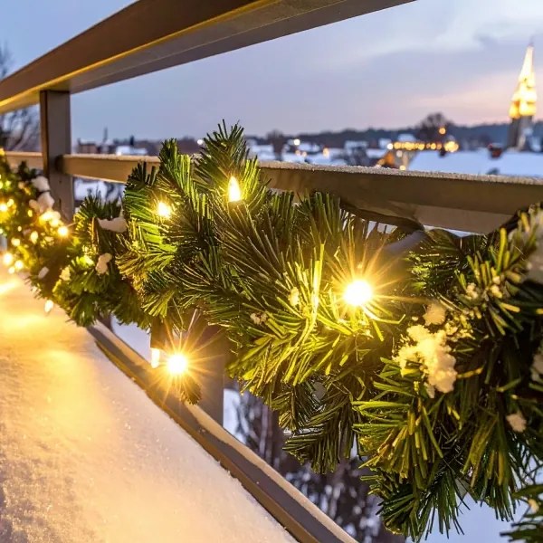 Brilagi - Kültéri karácsonyi LED füzér LED/3xAA 300 cm IP44