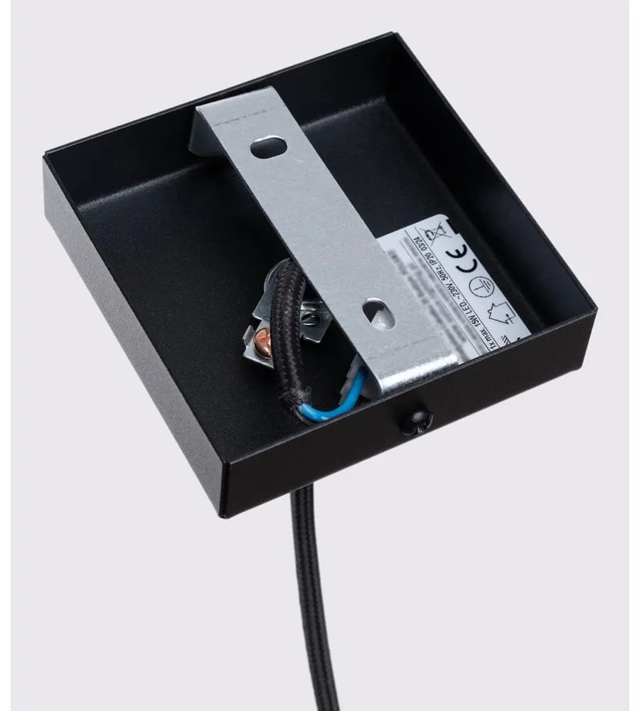 Fekete függőlámpa Gleam – Sollux