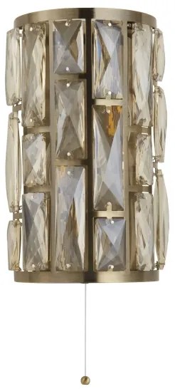 Searchlight 6582-2AB - Fali lámpa BIJOU 2xE27/60W/230V réz