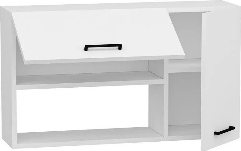 Akasya White fali szekrény