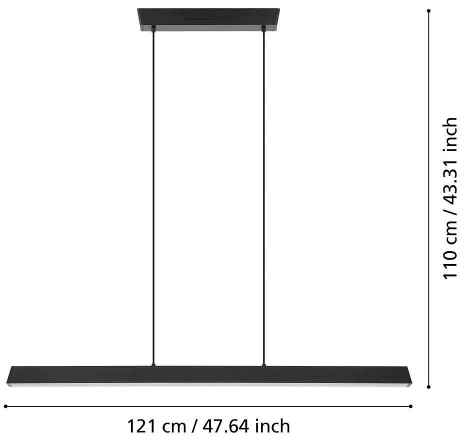 LED okos függőlámpa 35 W SIMOLARIS-Z – EGLO
