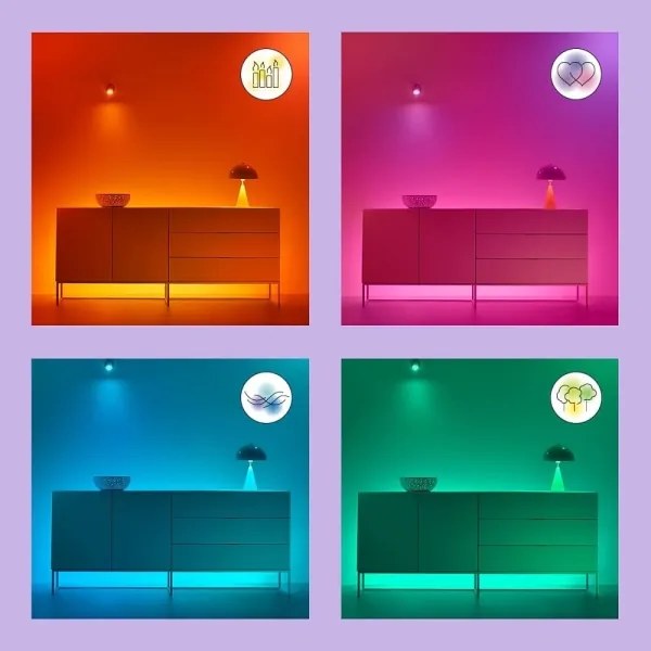 WiZ - LED RGB állítható fényű SUPERSLIM mennyezeti lámpa LED/32W/230V Wi-Fi fehé