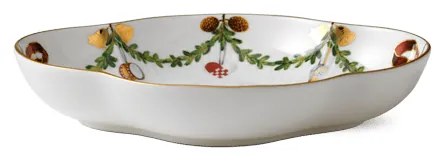 Star Fluted karácsonyi tányér, 22 cm - Royal Copenhagen