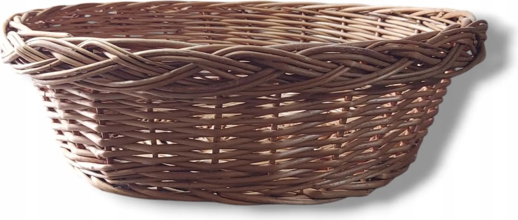 Fonott kosár kenyér gyümölcs dekoráció húsvétra átm. 34 cm